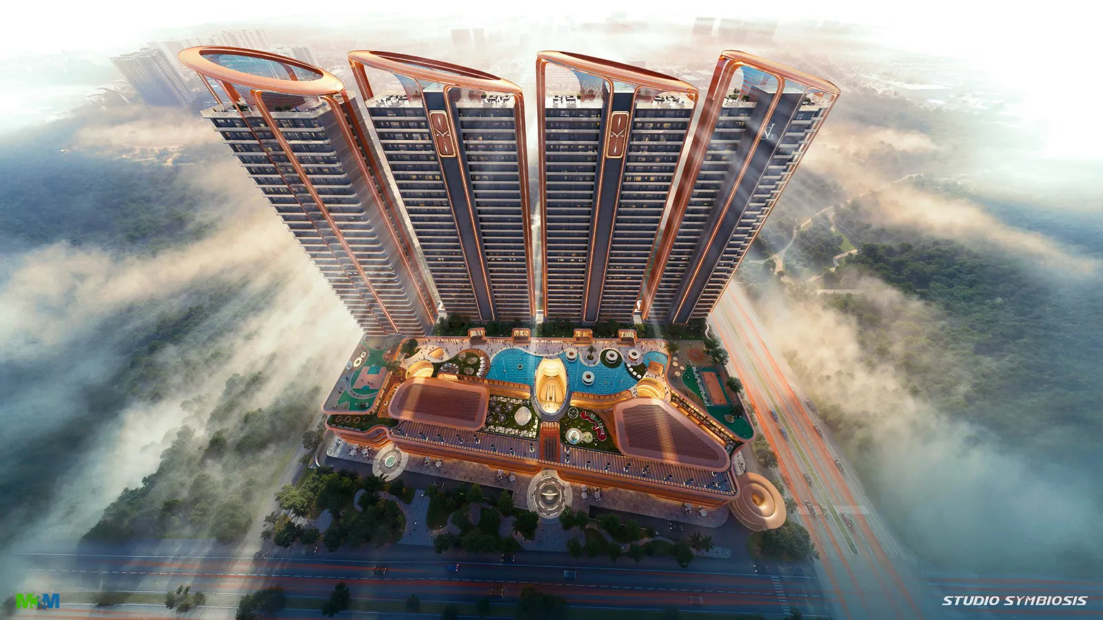 M3M Jacob & Co. Residences master plan