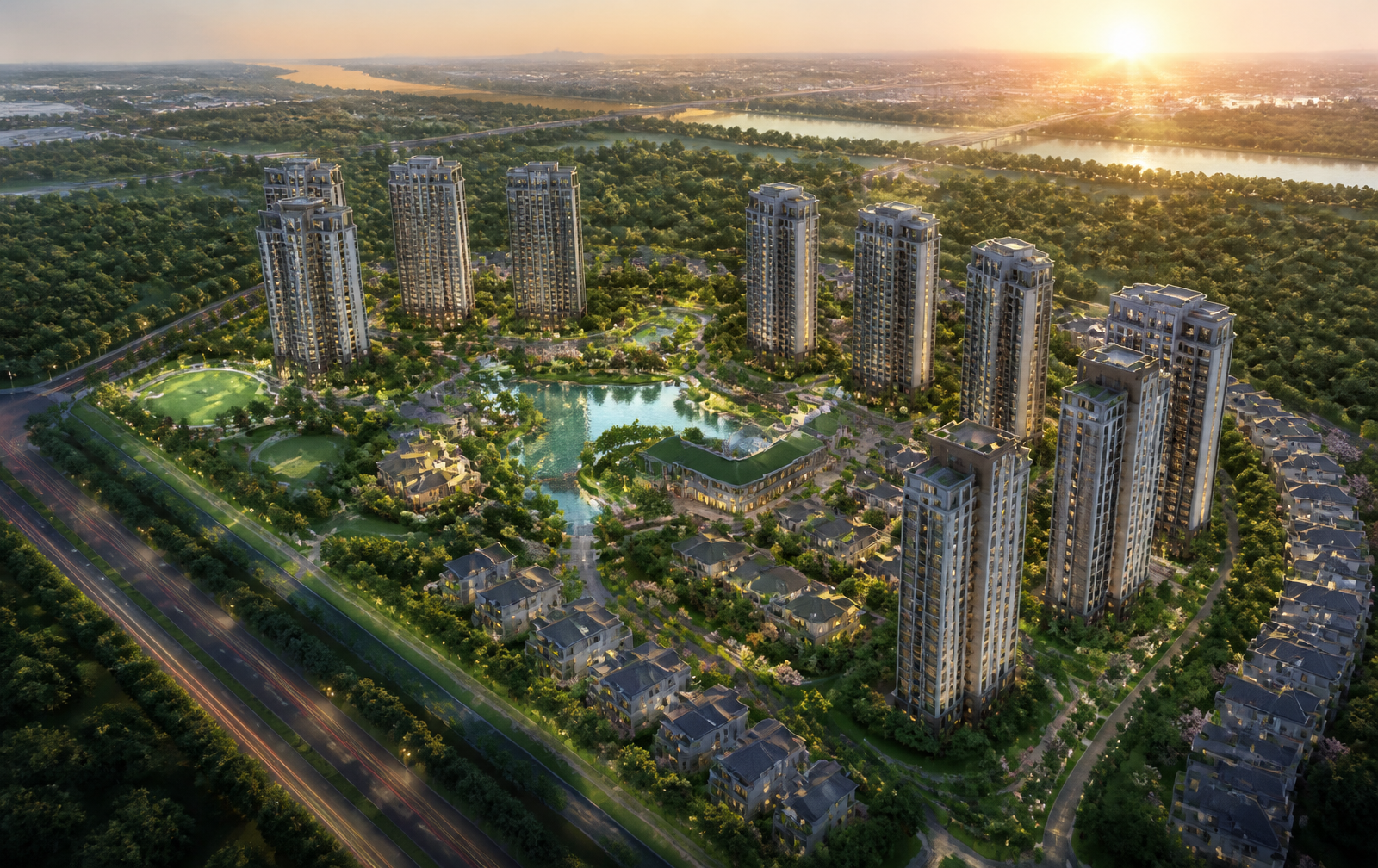 Tonino Lamborghini Residences master plan
