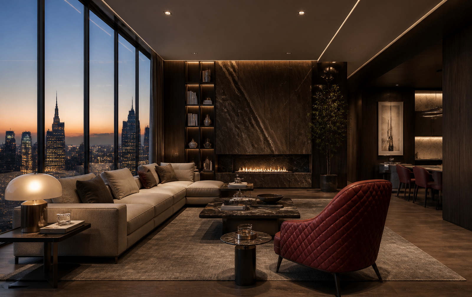 3 BHK Residence floor plan preview