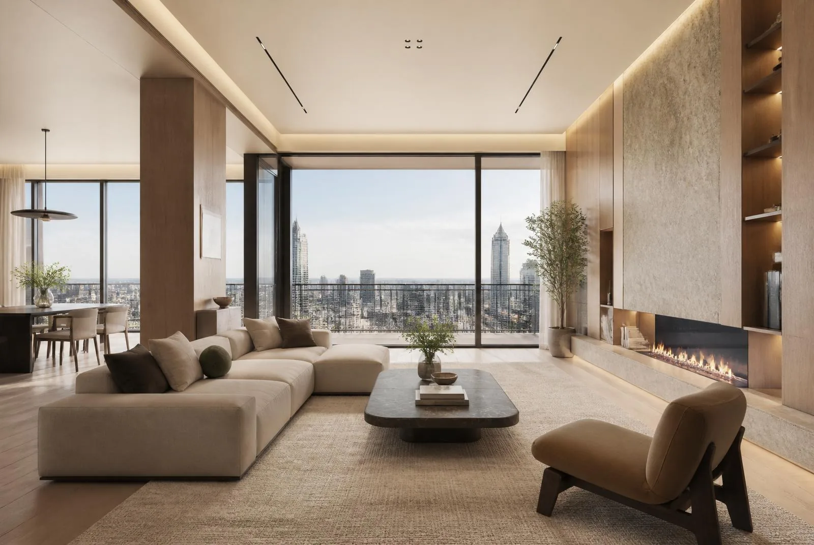 3 BHK Residence floor plan preview